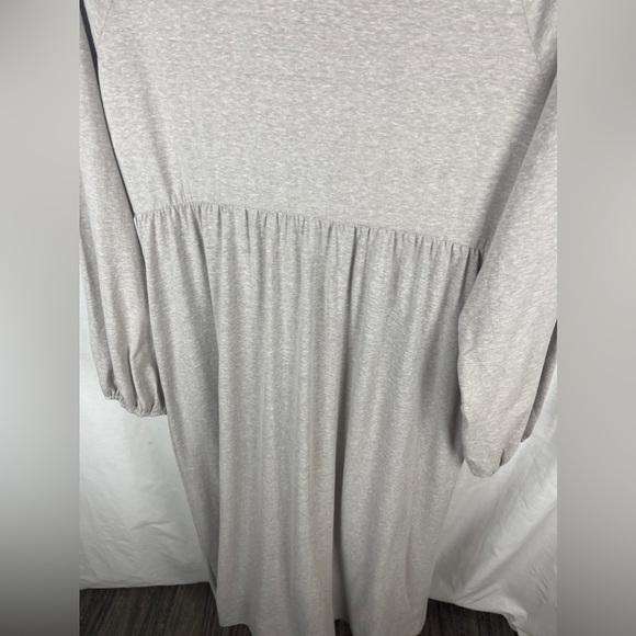 Threads 4 Thought Tan Brigitte Tie Neck Dress Size Medium NWT - Picture 11 of 13